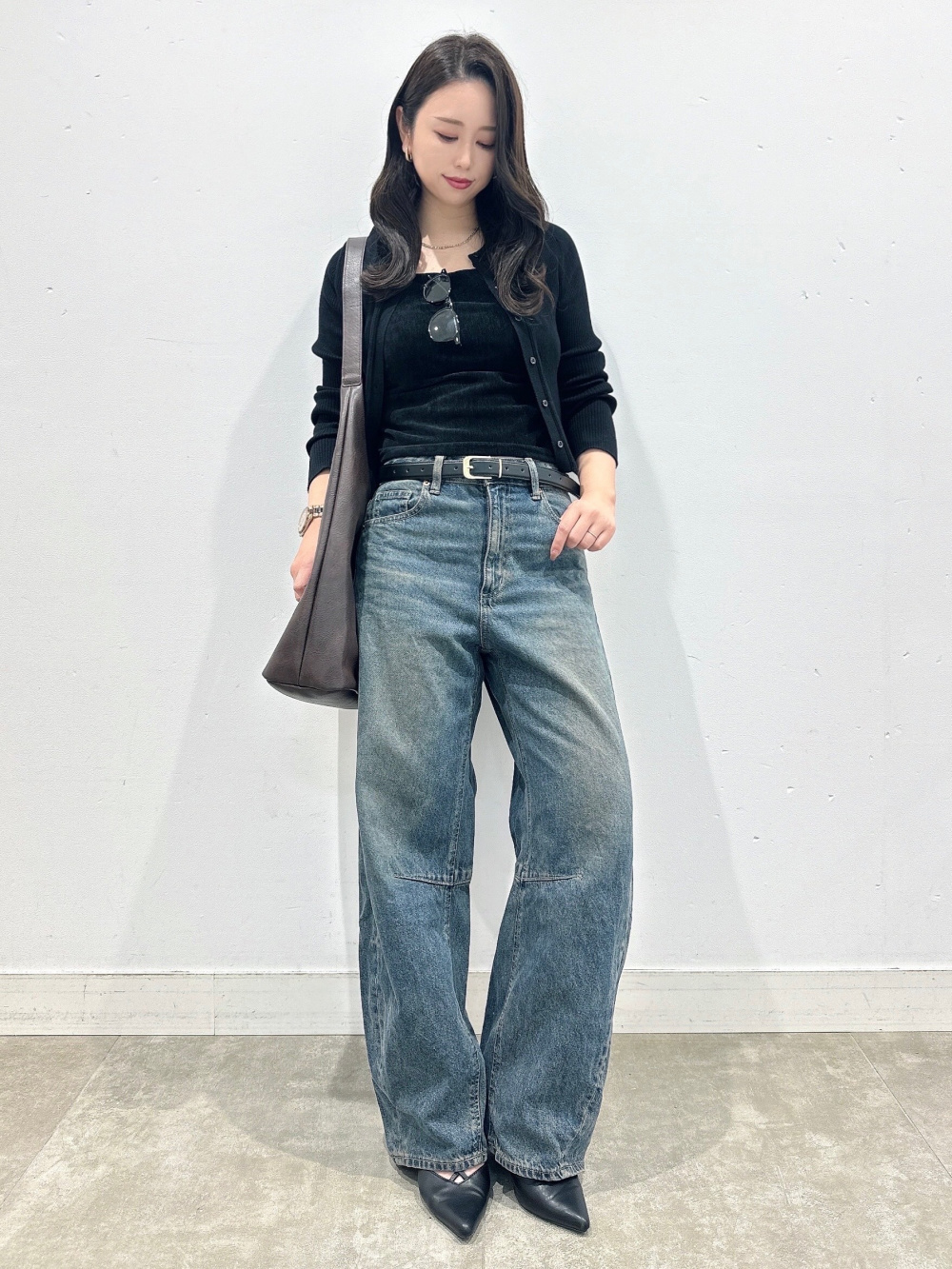 ケーブルフルジップパーカ(セットアップ可能)、オーバーサイズシャツ