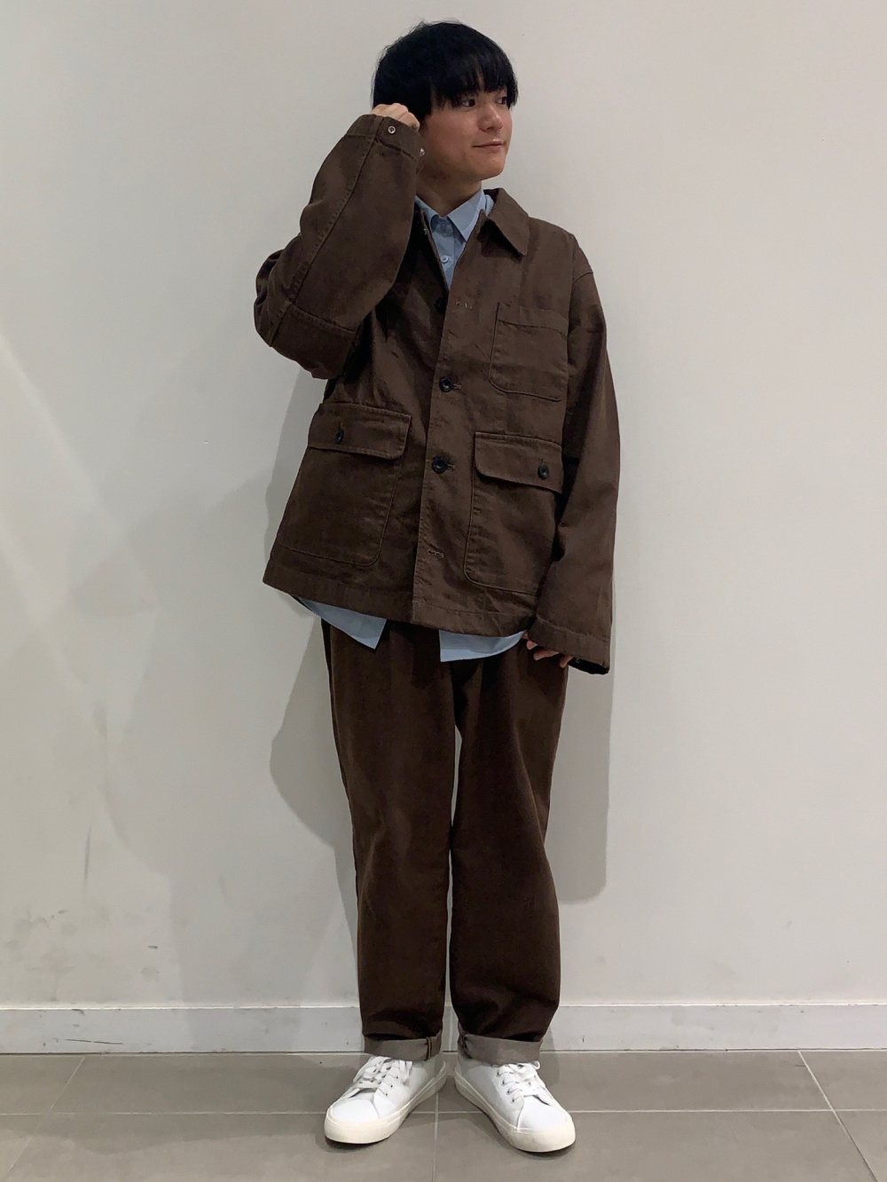 グラフィックT(5分袖) UNDERCOVER 6、ナイロンジップパラシュート