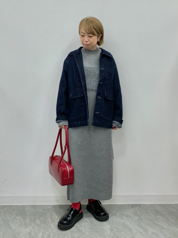 ニットワンピース」のレディースのコーディネート一覧 | ジーユー