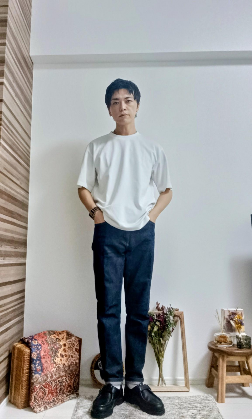 Check styling ideas for「Dry Ponte T-Shirt | HalfSlv、Nylon Zip