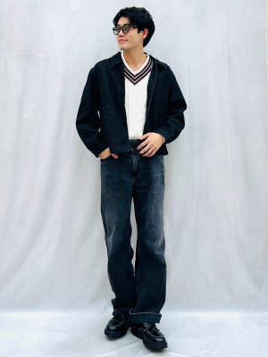 セットアップgu-guさま】UN3D. ビックディーティルデニムセットアップ