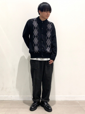 stone  23aw ダークネイビー　ヘビーウェイトクルーネック GU公式 | ヘビーウェイトクルーネックT(長袖)