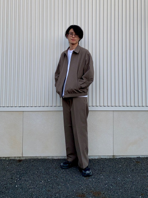 GU公式 | ジップアップブルゾン(メンズ)