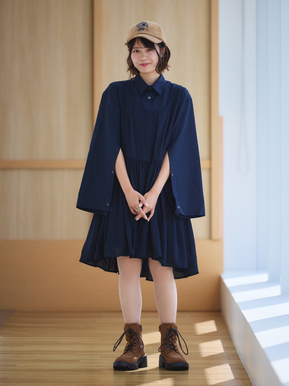 フルジップニットジャケット by rokh、2ピースシャツミニワンピース