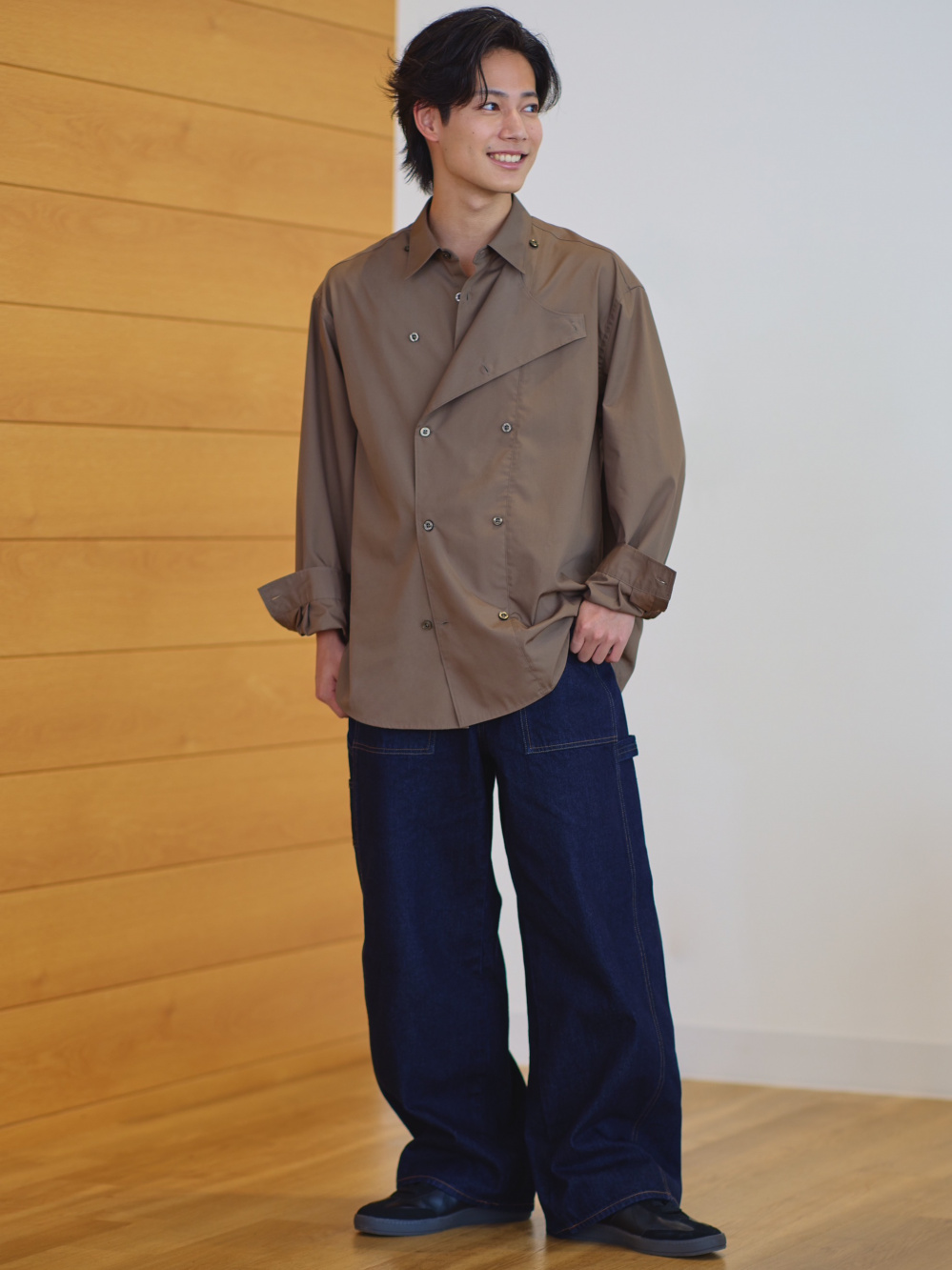 フルジップニットジャケット by rokh、ジップアップパーカ by rokh」の