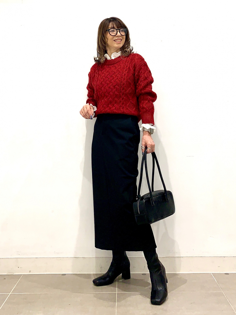 ヘビーウェイトスウェットナロースカート(24年商品)(丈標準82.5