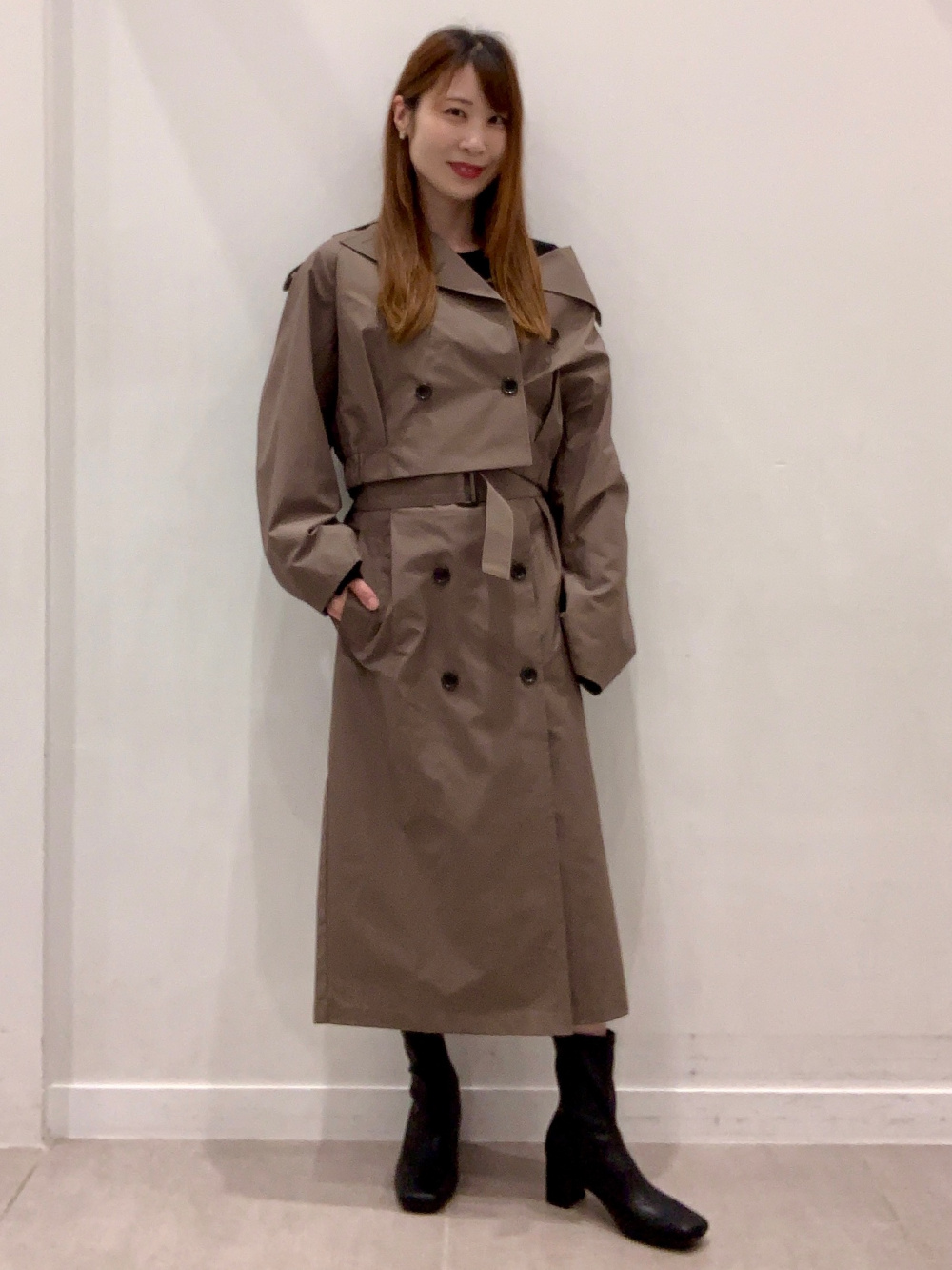 ROKH トレンチコート H&M - ☆新品未使用☆rokh × H&M トレンチコート Lサイズの通販