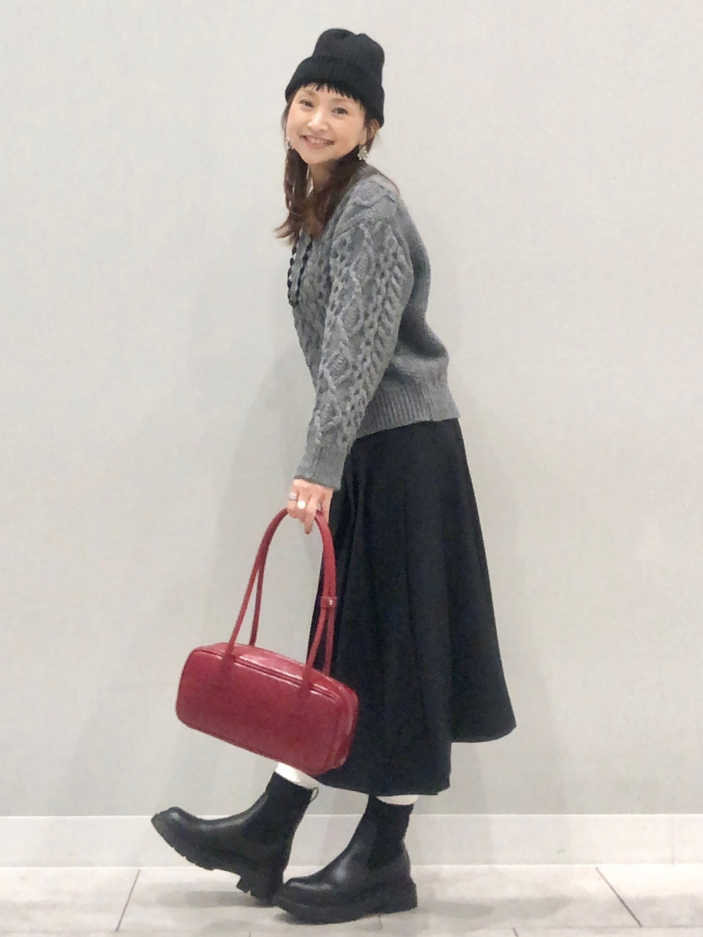 Ribbed Beanie、Puff Sweat Full-Zip Hoodie」| GU的穿搭理念