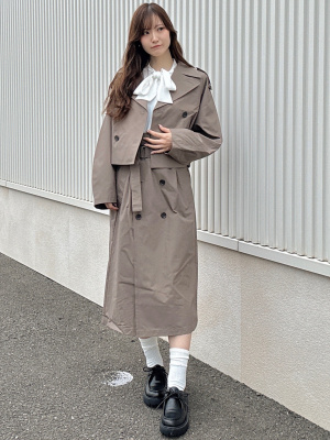 ★KKKページ★ GU公式 | ボウタイブラウスZ