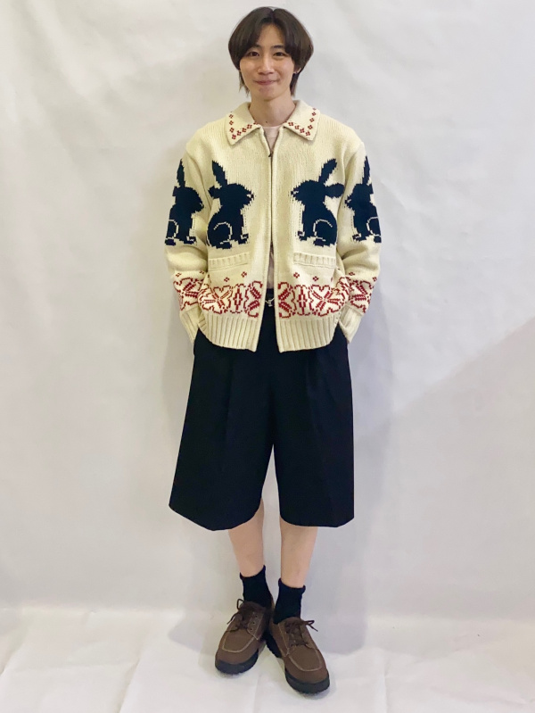 GU　rokh フルジップニットジャケット　Lサイズ Full-Zip Knitted Jacket | by rokh | GU US