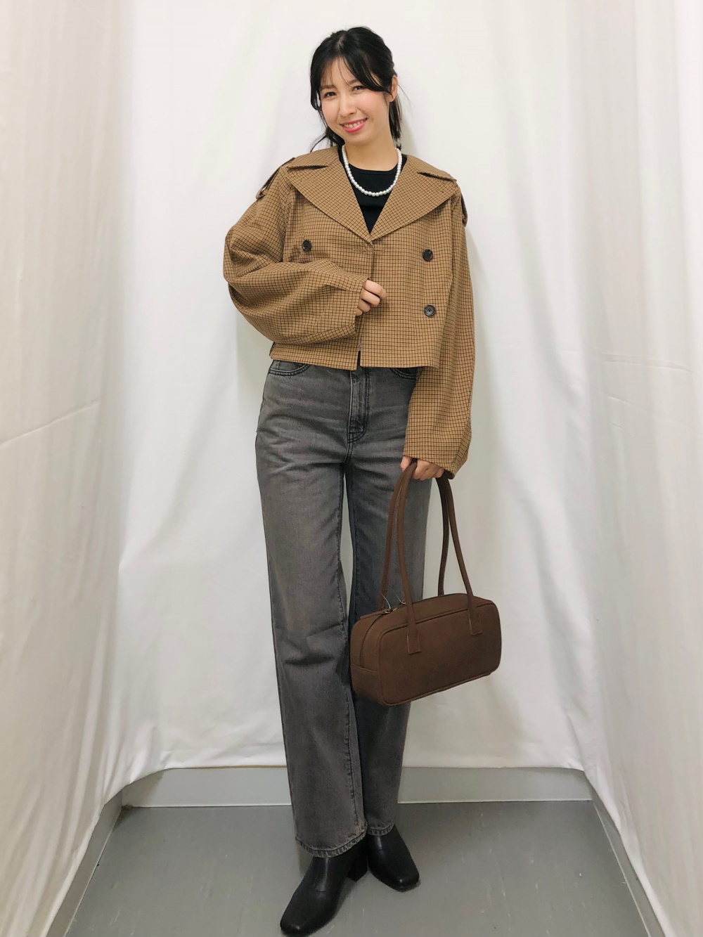 High Rise Straight Jeans」| GU的穿搭理念