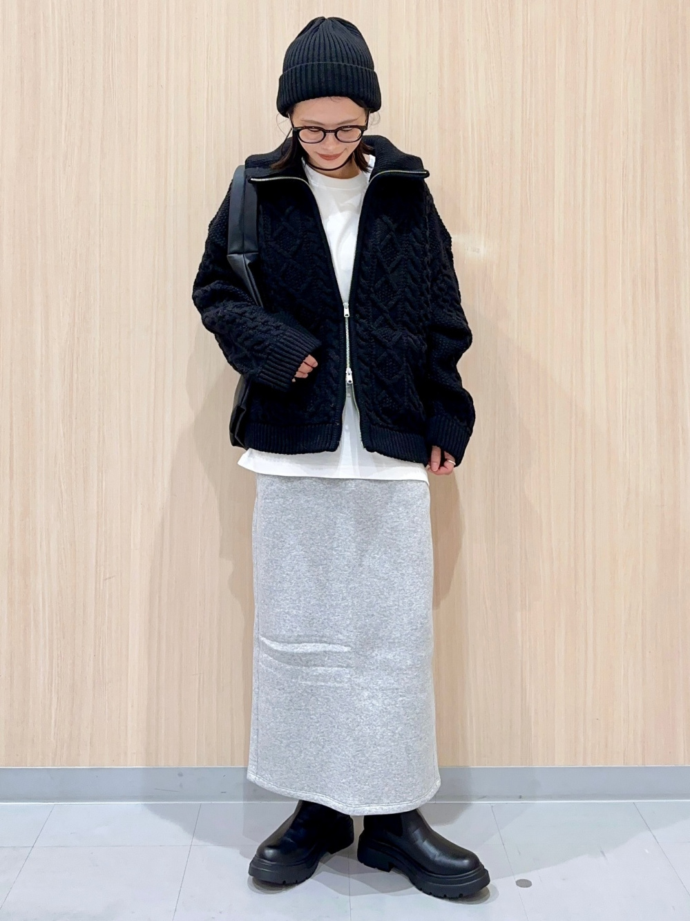 ヘビーウェイトスウェットナロースカート(24年商品)(丈標準82.5～89.5