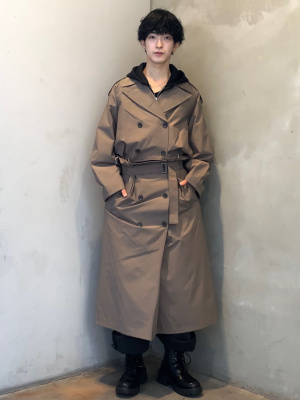 一度使用のみ美品Rokhトレンチスカート36 GU公式 | トレンチスカート by rokh