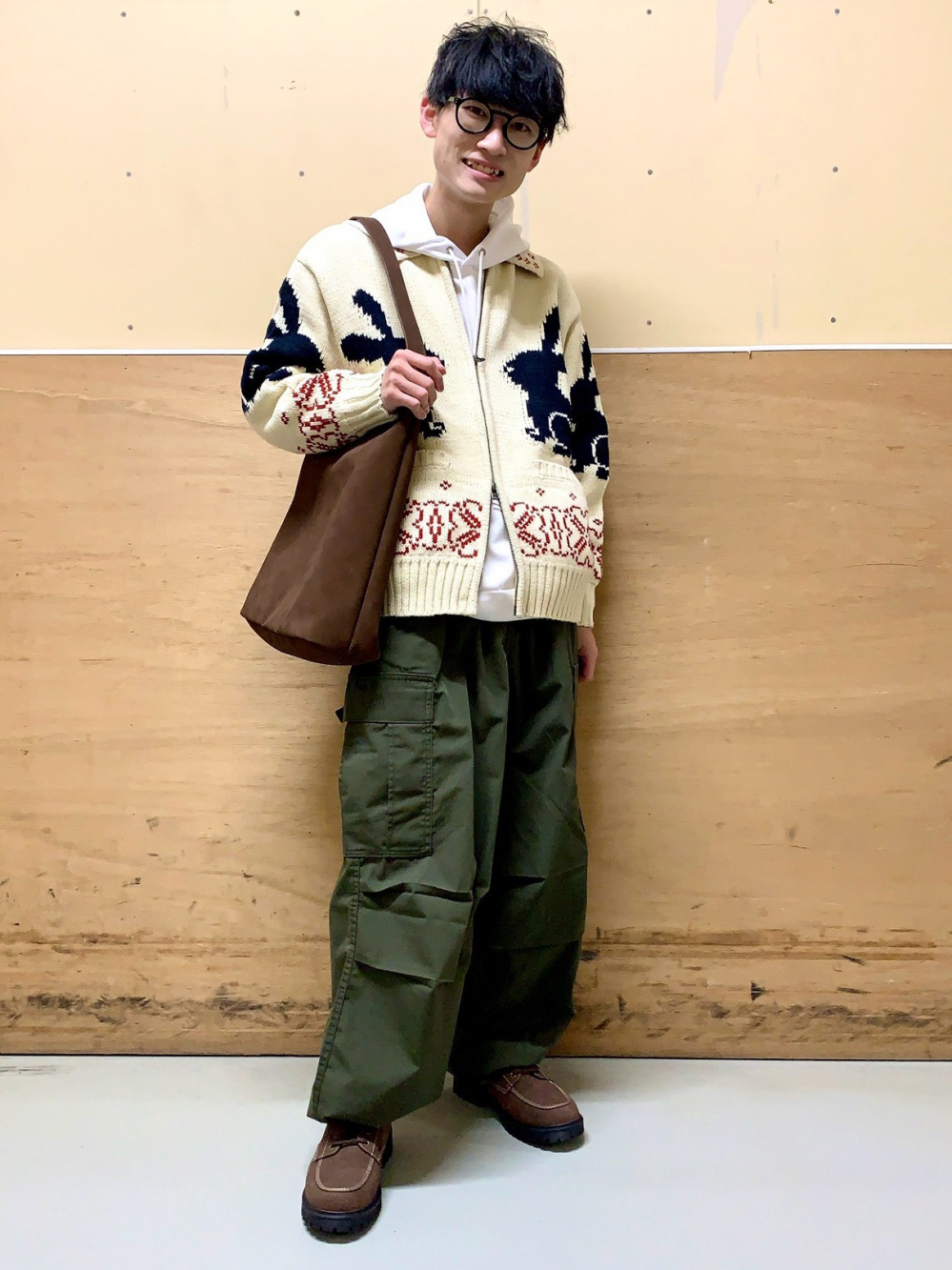 Full-Zip Knitted Jacket/by rokh」| GU的穿搭理念