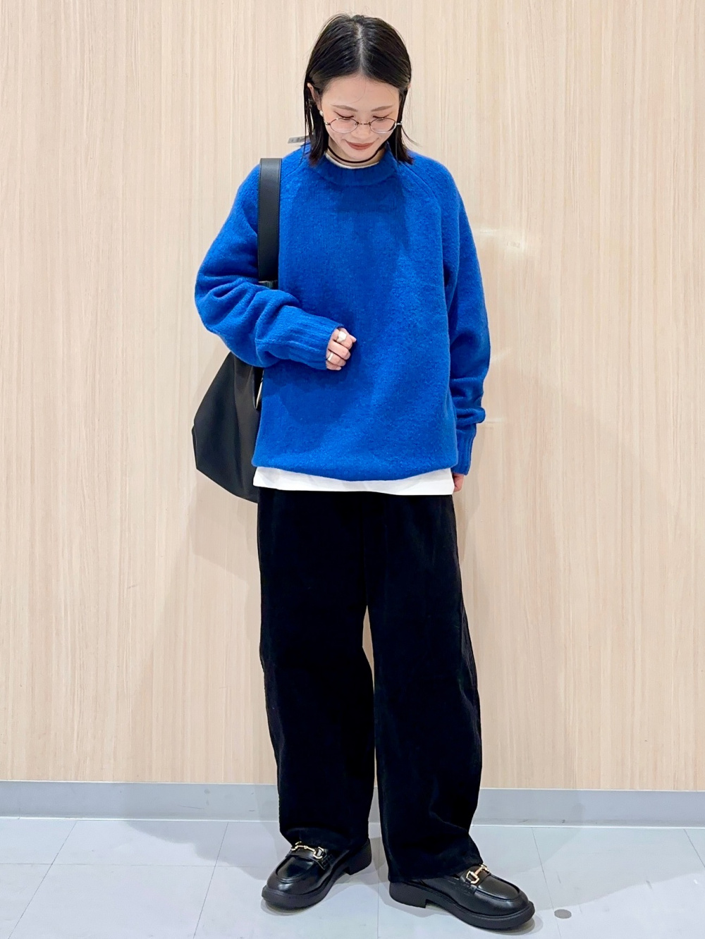 シャギークルーネックカーディガン UNDERCOVER、オックスフォード