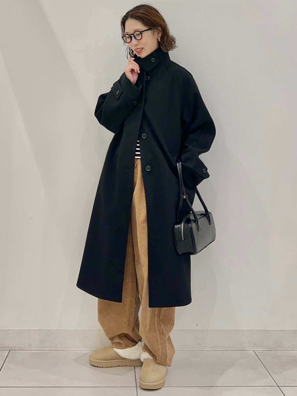 コージーメルトンバルマカーンコート(丈標準108.0～115.0cm