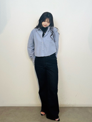 GU公式 | ボトルネックT(ノースリーブ)Q