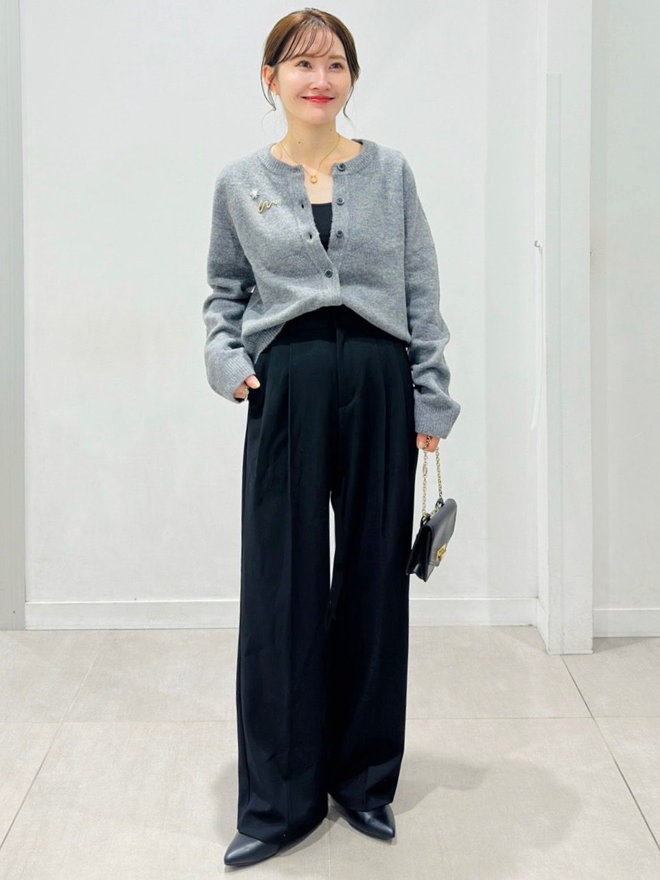 ソフトシアークルーネックT(長袖)、ソフトシアークルーネックT