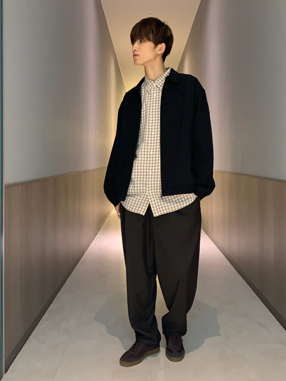 グラフィックT by rokh +X、コーデュロイキャロットパンツ(丈標準69.0