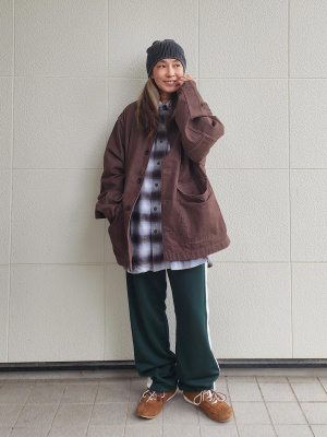 GU公式 | デニムワークジャケット+OS(米国仕様)