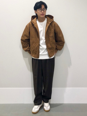 GU公式 | パデッドジップアップパーカ