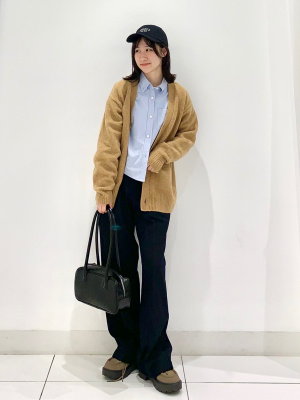 muuuuページ GU公式 | コットンカラークルーネックT