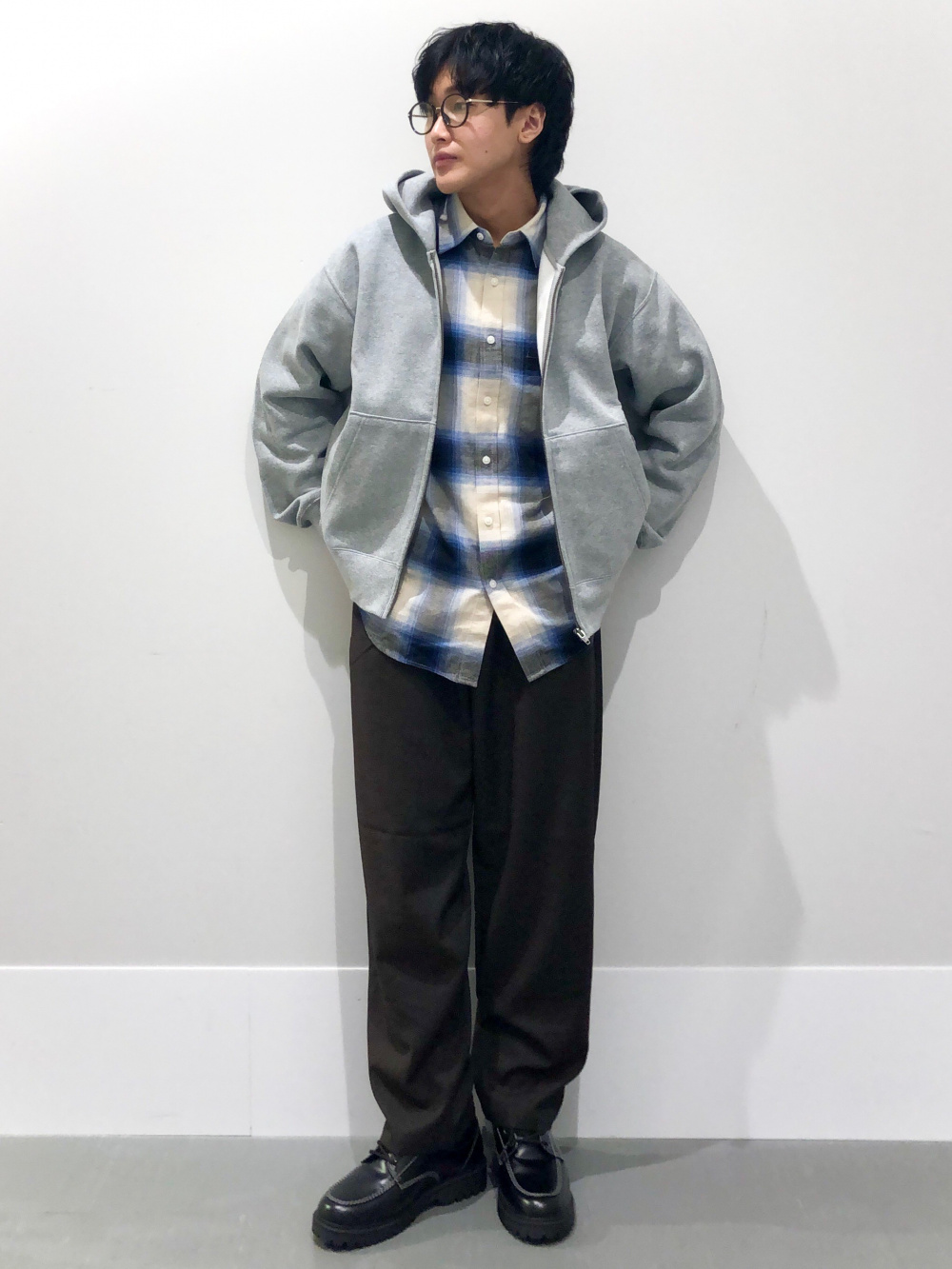 Puff Knit Pullover、Puff Sweat Full-Zip Hoodie」| GU的穿搭理念