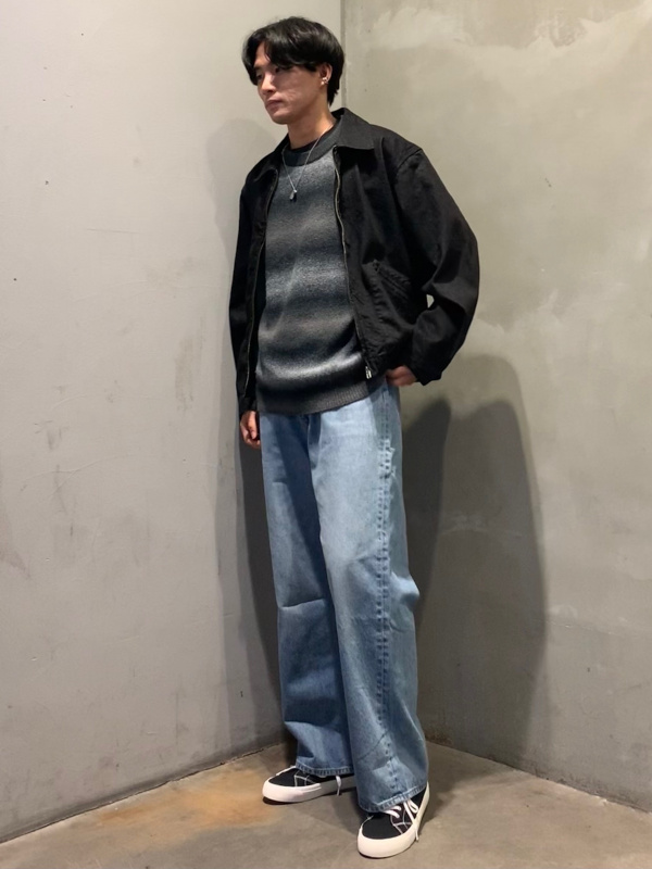 デニムジップアップジャケット（メンズ）の着用コーディネート一覧
