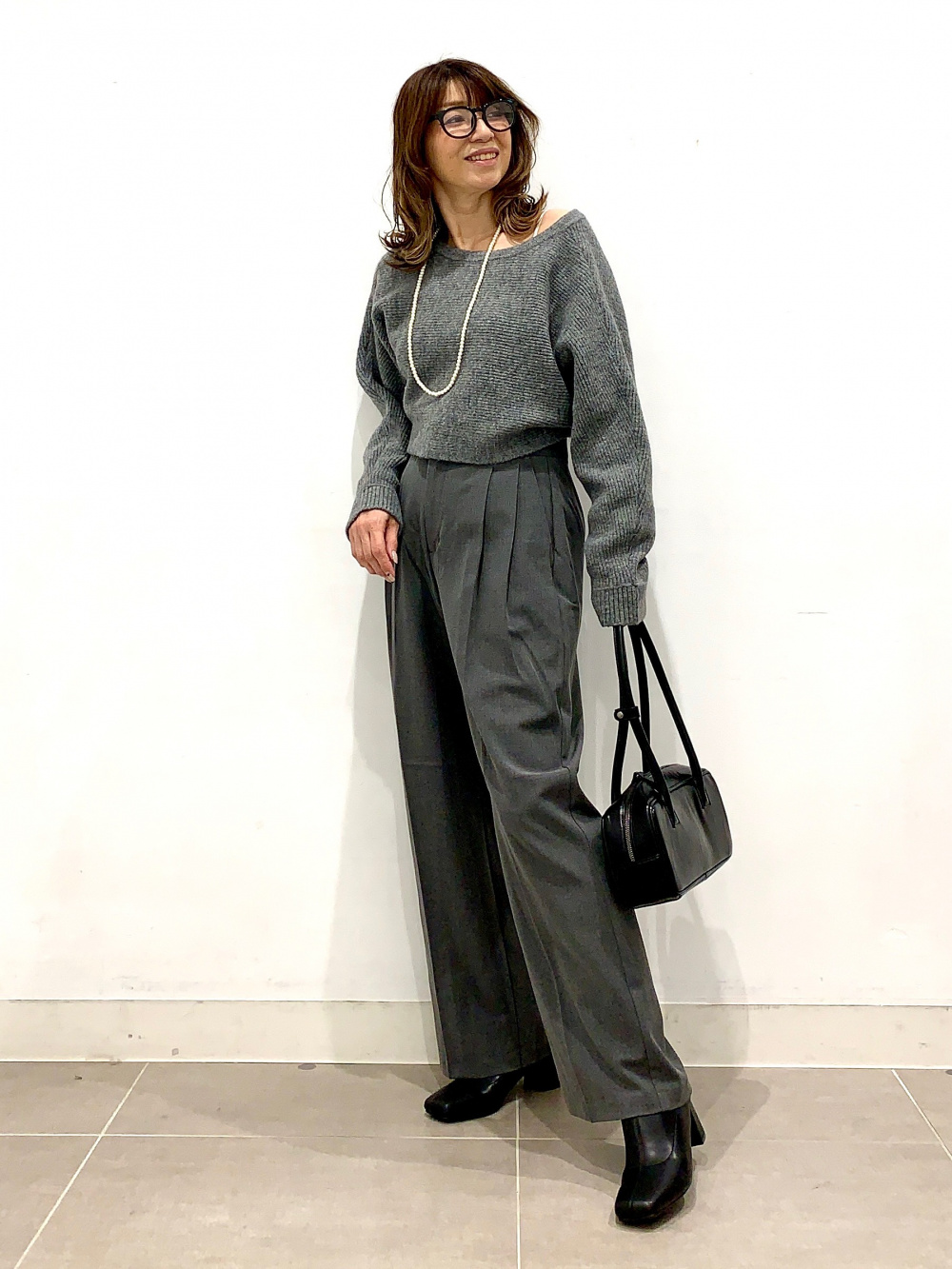 ブラフィール2WAYクロップドキャミソール、パフニット2ピース