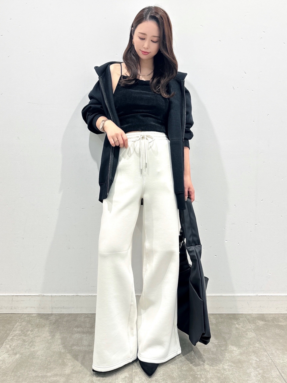 パフスウェットバギーパンツ(丈標準68.0～72.0cm)、パフスウェット