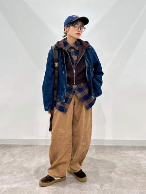 GU公式 | デニムジップアップジャケット