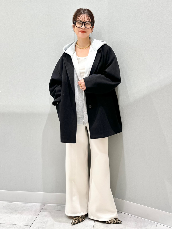 コージーメルトンハーフコート（レディース）の着用コーディネート一覧