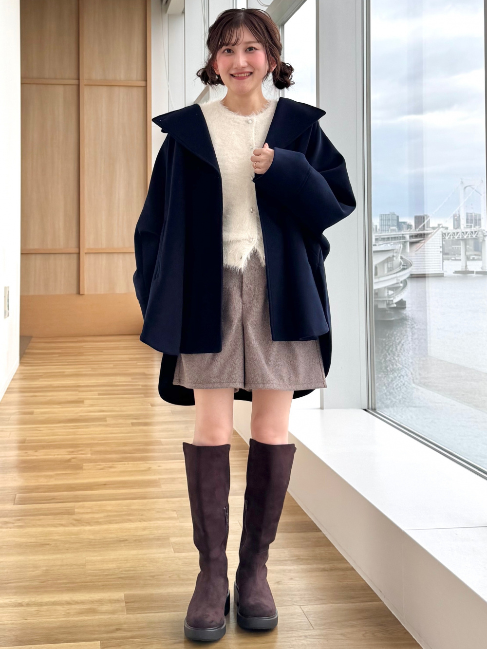 パデッドシェルパーカ ENGINEERED GARMENTS、GIRLSベイカーミニ