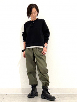 GU公式 | チノキャロットパンツ(丈標準69.5～73.5cm)