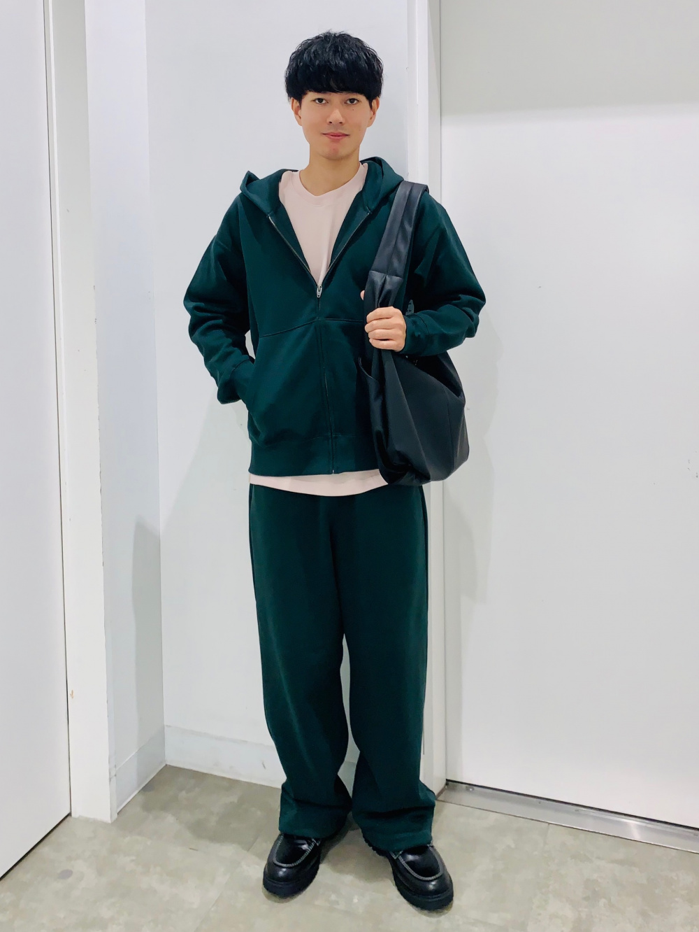 ヘビーウェイトスウェットワイドストレートパンツ(丈標準69.0