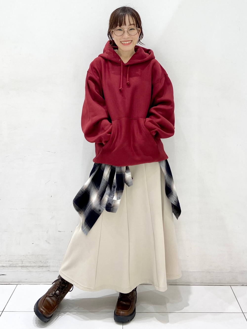 ソフトコットンクルーネックT(長袖)、ヘビーウェイトスウェットパーカ