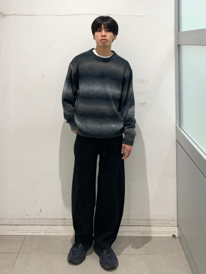 ⭐︎レイドジャパン　虎枠⭐︎ GU公式 | ヘビーウェイトクルーネックT(長袖)