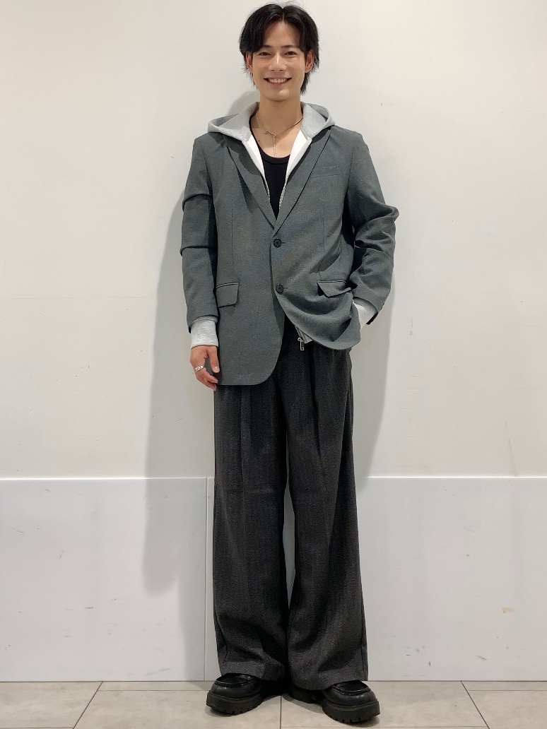 ウォッシャブルテーラードジャケットSW(セットアップ可能)、ドライ