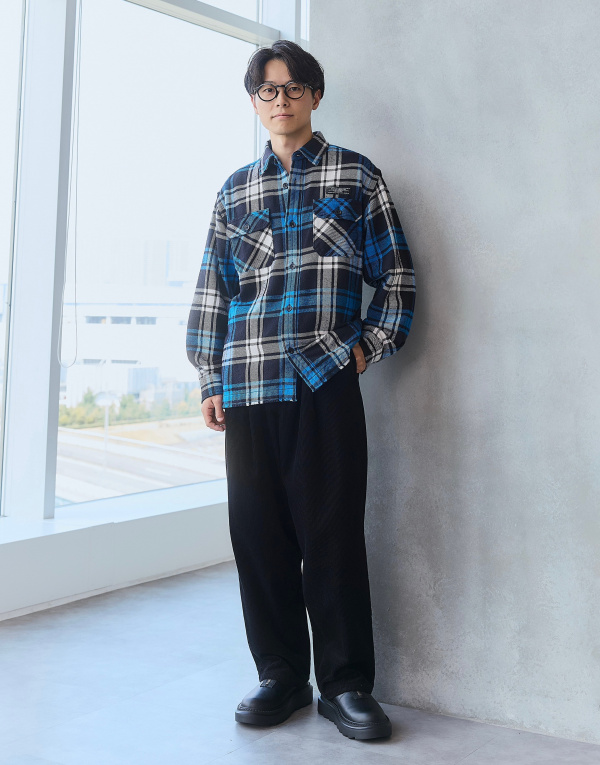 ジップアップブルゾン UNDERCOVER、ジップポケットボーダーT(長袖