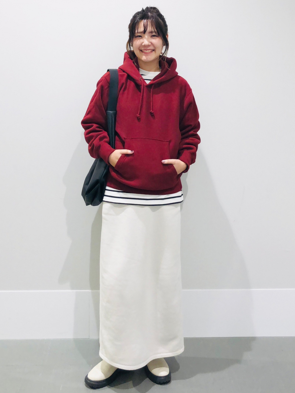 ソフトコットンクルーネックT(長袖)、ヘビーウェイトスウェットパーカ