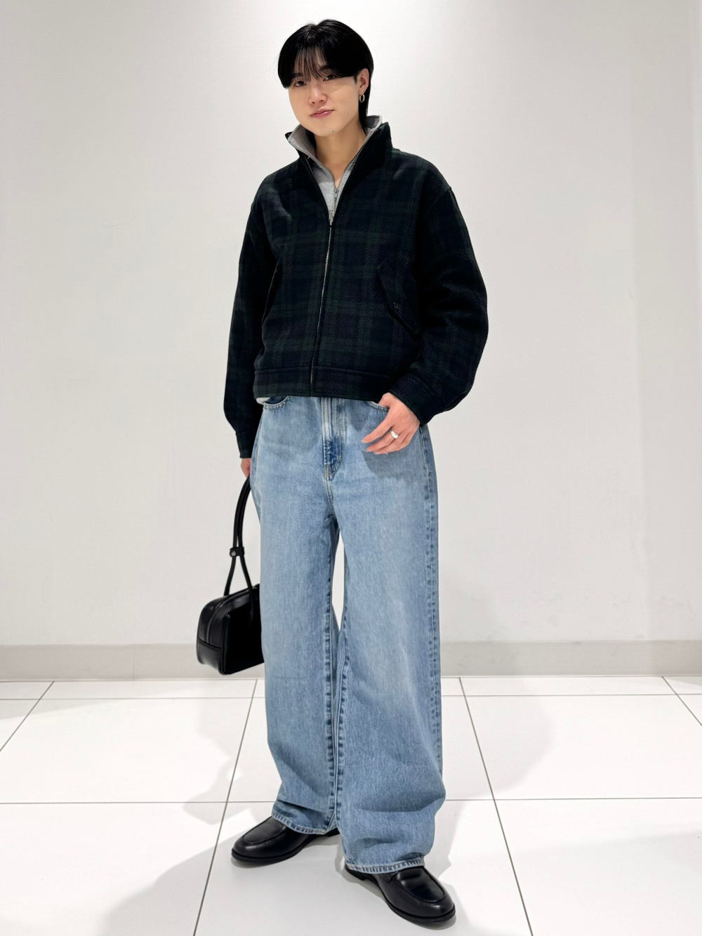 Check styling ideas for「Zip Up Jacket、Wide Slacks」| GU US