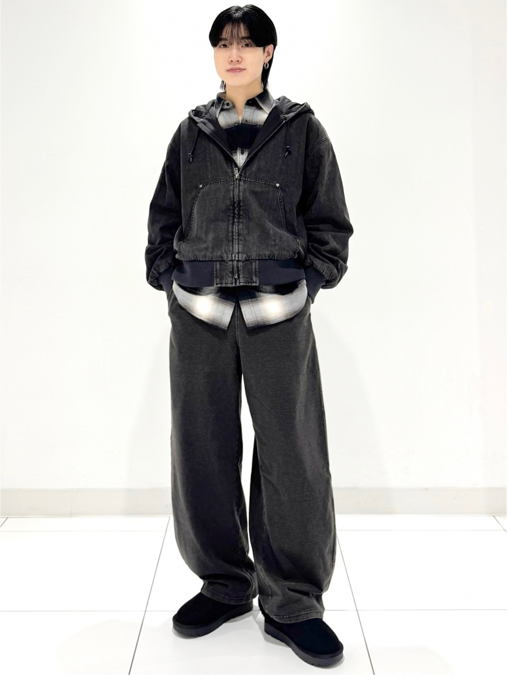 Youyuです GU公式 | ヘビーウェイトスウェットパーカ(長袖)(セットアップ可能)