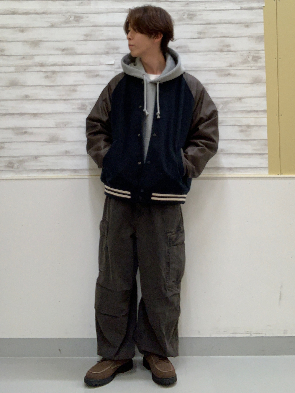 Denim Super Wide Cargo Pants」| GU的穿搭理念
