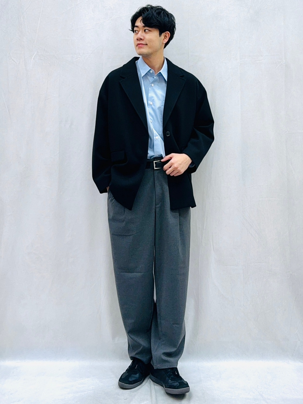 グラフィックT by rokh +X、コーデュロイキャロットパンツ(丈標準69.0