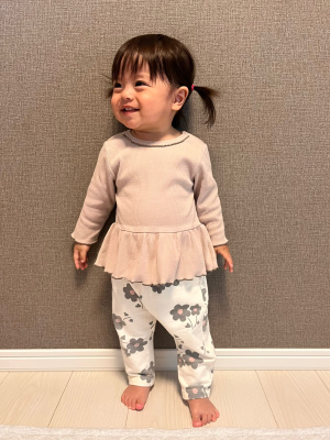 GU公式 | BABY(TODDLER)サマナルパンツ(10分丈)(フラワー)