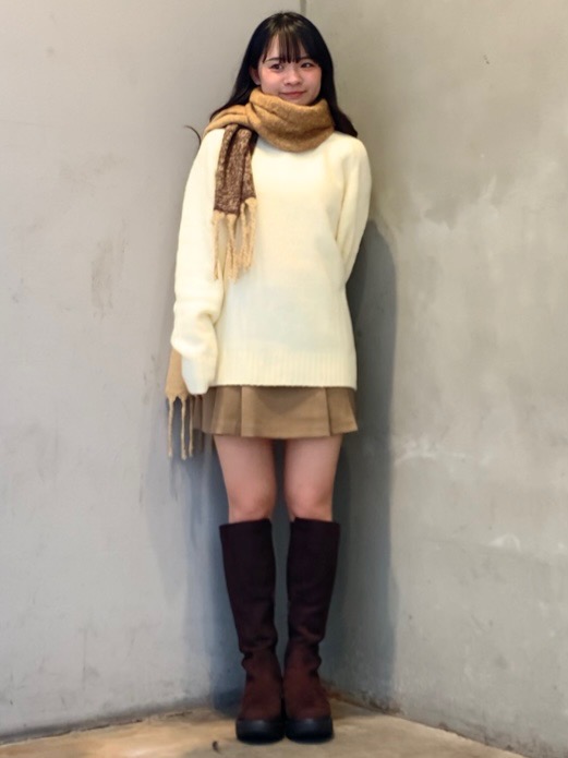 ニットワンピース」のレディースのコーディネート一覧 | ジーユー