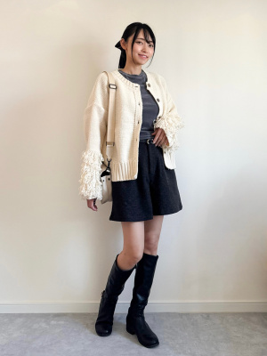 GU公式 | シアーベロアミニT+X