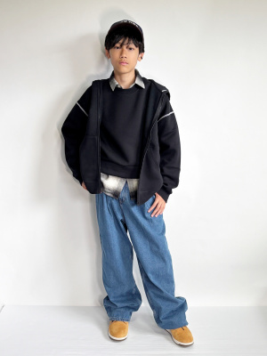 GU公式 | パフスウェットプルオーバー