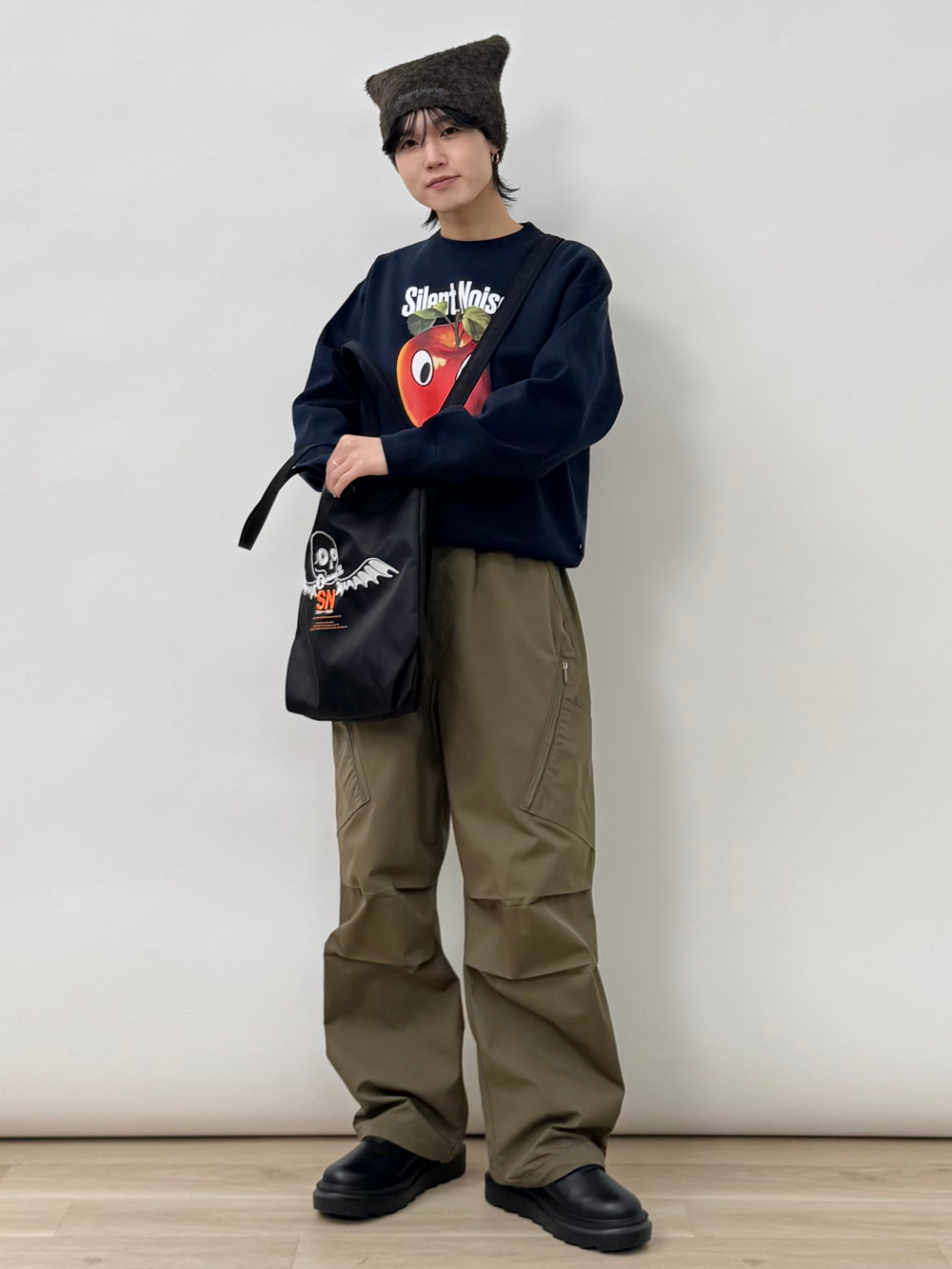 ヘビーウェイトスウェットフルジップパーカ UNDERCOVER、フェイク