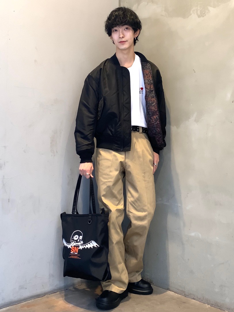 カバーオールジャケット UNDERCOVER、ジップポケットボーダーT(長袖